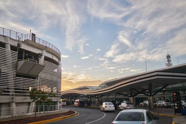 Guadalajara México Dezembro 2020 Aeroporto Guadalajara Situação Pandêmica Com Pouca — Fotografia de Stock