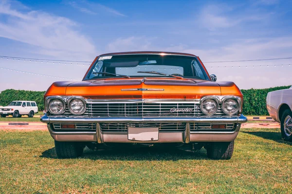 Sharjah Förenade Arab Emirater Maj 2021 Vintagemodell Chevrolet Impala — Stockfoto