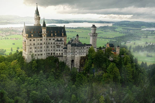 Замок Нойштайнер Германии — стоковое фото