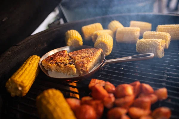 Ein Schuss Hühneraugen Grill — Stockfoto