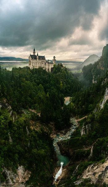 Zamek Neuschwanstein Schwangau Niemcy — Zdjęcie stockowe