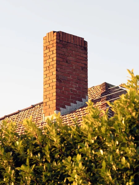 Auckland New Zealand Jul 2021 View Red Tile House Roof — Stock Photo, Image