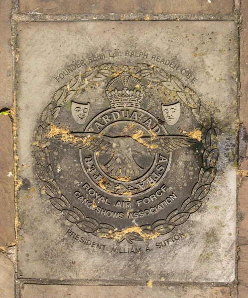 London United Kingdom Jun 2021 Memorial Clement Danes Church Strand — Stock Photo, Image