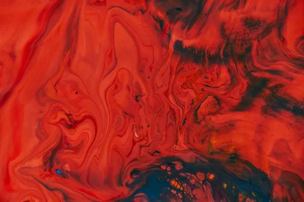 Textura Pintura Abstracta Acrílica Roja —  Fotos de Stock