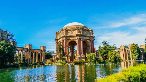 Una Hermosa Toma Del Palacio Bellas Artes San Francisco — Foto de Stock