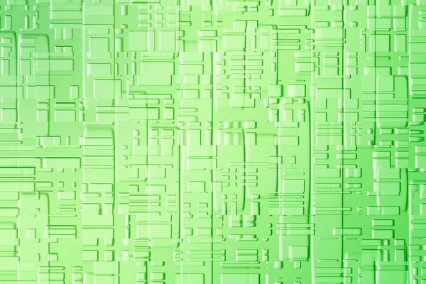 Světle Zelené Pozadí Geometrickými Tvary — Stock fotografie