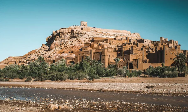 Ait Benhaddou Στο Μαρόκο Κατά Διάρκεια Της Ημέρας — Φωτογραφία Αρχείου
