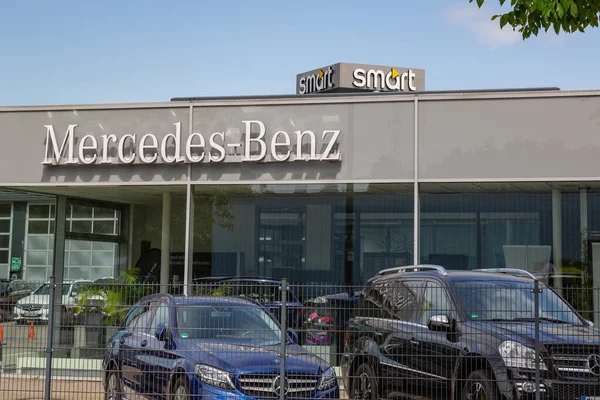 Neuwied Germany Jun 2021 Facade Mercedes Benz Store Cars Front — Stock Photo, Image