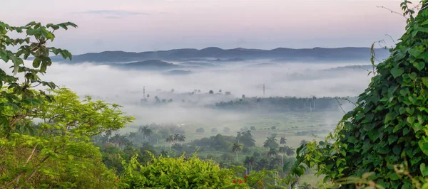 Scenic View Yumuri Valley Matanzas Cuba Monserrate Mountain — Stockfoto