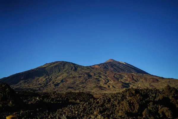 Une Vue Panoramique Mont Teide Sur Tenerife Dans Les Îles — Photo