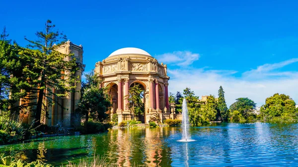 Una Hermosa Toma Del Palacio Bellas Artes San Francisco — Foto de Stock