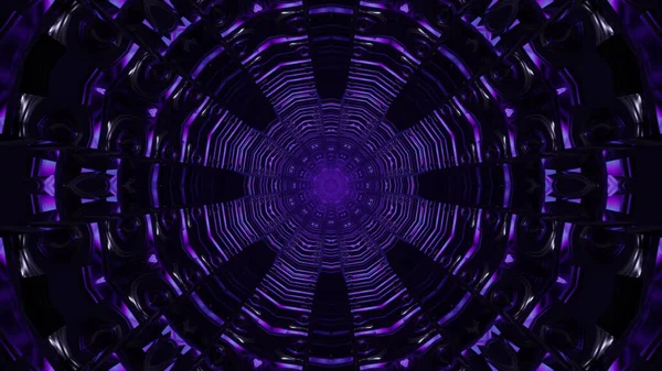Uno Sfondo Caleidoscopico Con Colori Viola Scuro Nero — Foto Stock