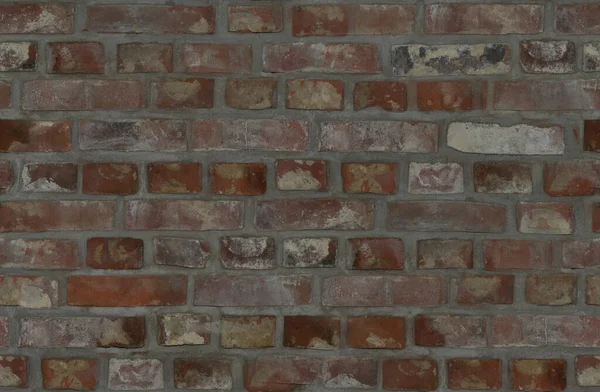 Een Close Shot Van Baksteen Muur Achtergrond — Stockfoto