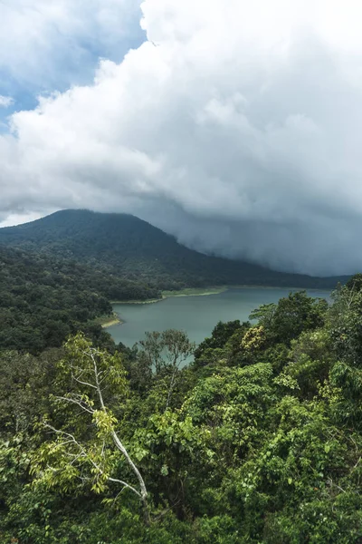 Ein Kebun Raya Bali Lake View Spot Candikuning Indonesien — Stockfoto