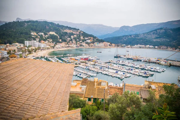 Nice View Mallorca Porto Soller Port Spain — Stock Photo, Image