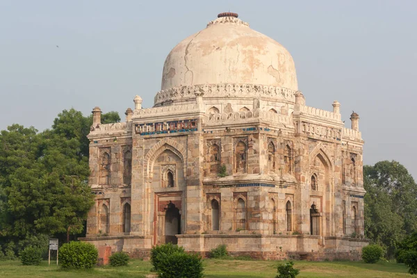 Ένα Κοντινό Πλάνο Των Μνημείων Mughal Στο Lodi Gardens Στο — Φωτογραφία Αρχείου