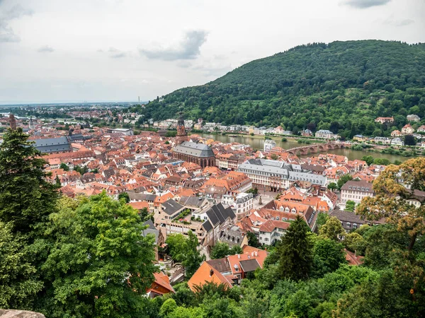 Trevlig Stadsbild Heidelberg Tyskland — Stockfoto