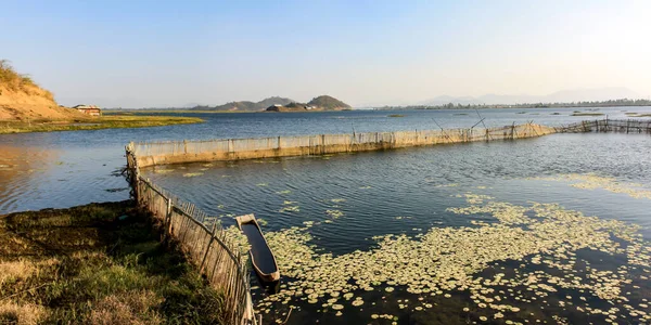 Lago Loktak Moirang Estado Manipur — Fotografia de Stock