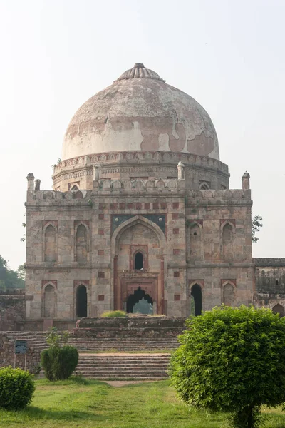 Templo Impresionante Arquitectura Los Monumentos Mughal Lodi Gardens Nueva Delhi — Foto de Stock