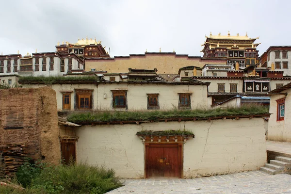 Het Sungtseling Tibetaans Boeddhistisch Klooster Provincie Yunnan China — Stockfoto