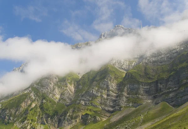Гірський Краєвид Сантіс Швагальп Швейцарія — стокове фото