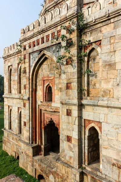 Αρχιτεκτονική Των Μνημείων Mughal Στο Lodi Gardens Lodhi Gardens Είναι — Φωτογραφία Αρχείου