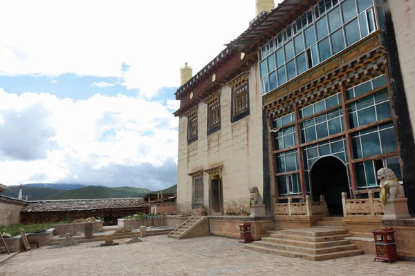 Beautiful Building Shangri Yunnan China — Stock Photo, Image