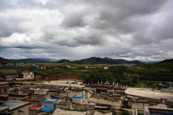 Beautiful View Village Yunnan China — Stock Photo, Image