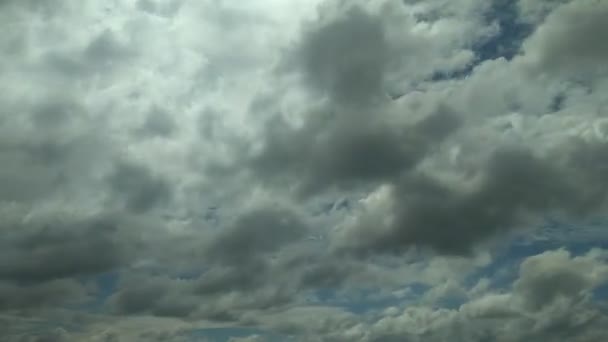 Vackra Moln Himlen — Stockvideo