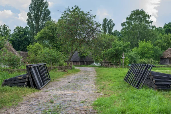 Une Zone Rurale Pendant Les Travaux Construction — Photo