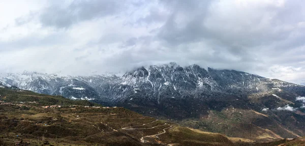 Panoramabild Landskap Himalaya Arunachal Pradesh Staten Nordöstra Indien — Stockfoto