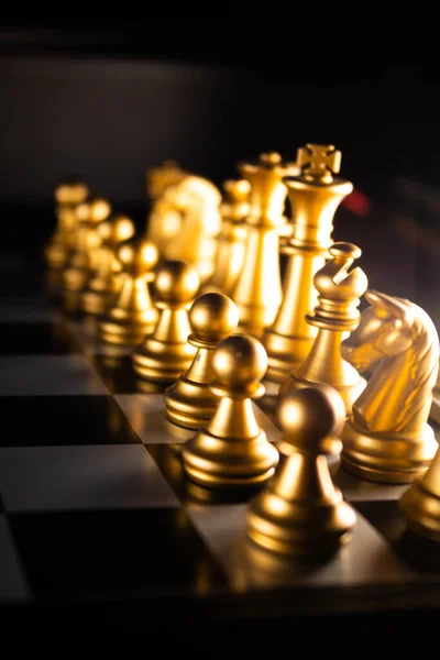 Horizontal shot of cool silver chess pieces in the starting position  reflected on the board Stock Photo by wirestock