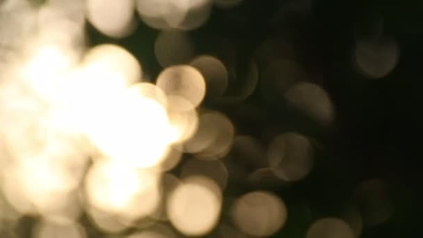 Абстрактний Фон Боке Світлами — стокове відео