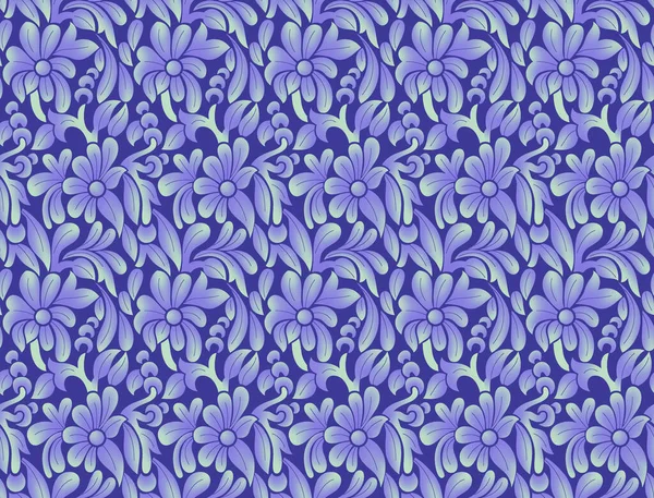 Illustration Beautiful Wallpaper Flower Decorations — Stock Photo, Image