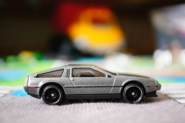 Poznan Polsko 2018 Mattel Hot Wheels Model Autíčka — Stock fotografie