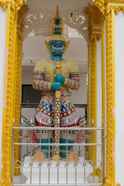 Goldene Buddha Statue Einem Thailändischen Tempel Thailand Südostasien — Stockfoto