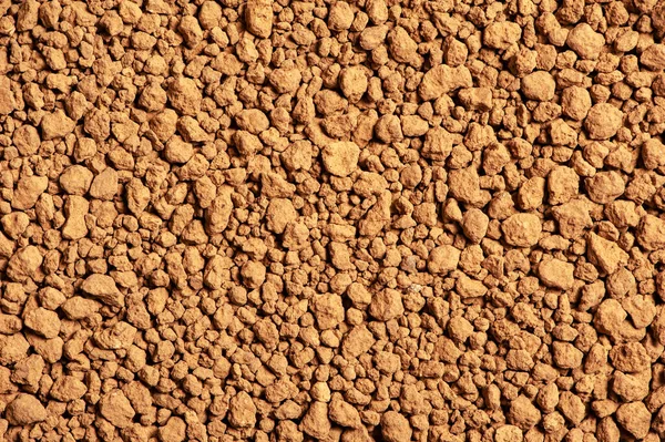 Closeup Shot Brown Gravel Wallpaper Background — Stock Photo, Image