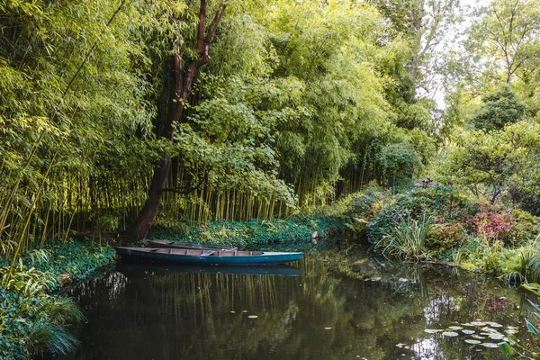 Piękna Sceneria Giverny Monet Garden Francji — Zdjęcie stockowe