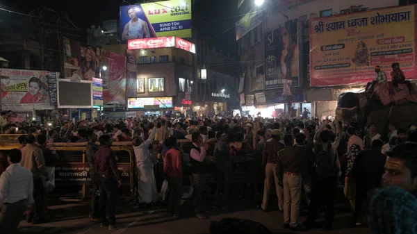 Vara India Března 2019 Největší Náboženské Shromáždění Velká Pouť Festival — Stock fotografie