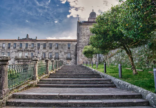 Ένα Κοντινό Πλάνο Από Σκάλες Που Οδηγούν Στο Μοναστήρι Convento — Φωτογραφία Αρχείου