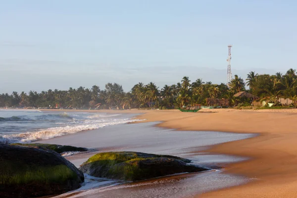 Sri Lanka Gün Batımında Arugam Körfezi Nin Yakın Çekimi — Stok fotoğraf