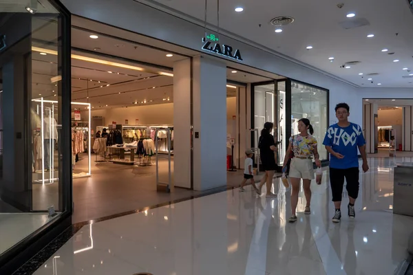 Zhengzhou China Juli 2021 Eine Berühmte Chinesische Ladenfassade Der Marke — Stockfoto