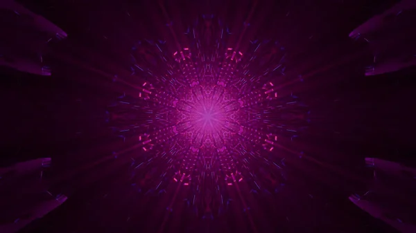 壁紙のための明るい紫色の万華鏡の背景 — ストック写真