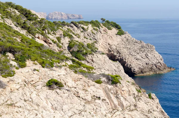 Ett Vackert Foto Cala Radjada Stranden Mallorca Spanien — Stockfoto