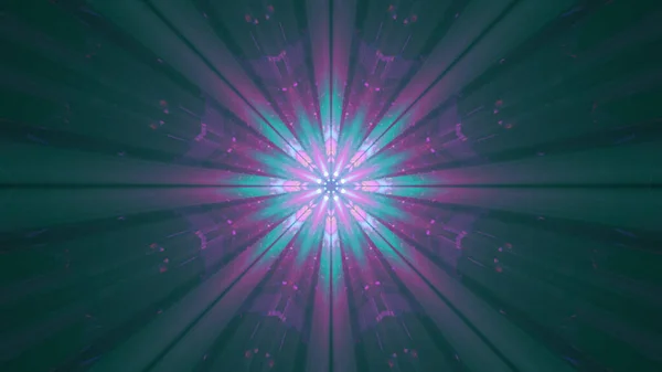 Flashing Bright Purple Turquoise Kaleidoscopic Background Wallpapers — Stock Photo, Image