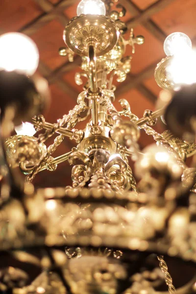 Elegant Chandelier Sanssouci Palace Potsdam Berlin Germany — Stock Photo, Image