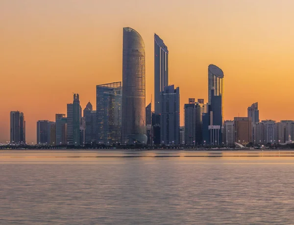 Abu Dhabi Émirats Arabes Unis Déc 2018 Vue Horizon Abu — Photo