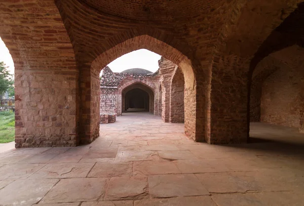 Ένα Κοντινό Πλάνο Μέσα Στο Φρούριο Bhangarh Στην Ινδία — Φωτογραφία Αρχείου
