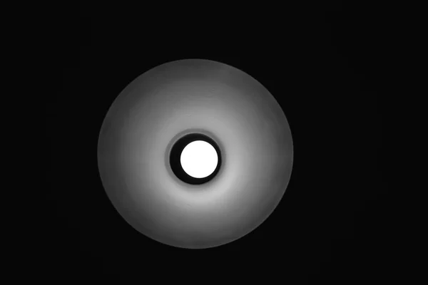 Monochromatická Abstraktní Fotografie Starožitné Kuchyňské Lampy Černé Bílé Minimalis — Stock fotografie