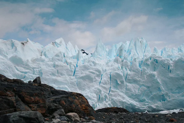 Blick Auf Den Perito Moreno Gletscher Und Umgebung Los Glaciares — Stockfoto